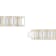 3/4CTW Diamond Stainless Steel Link Bracelet