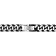 Stainless Steel 9.5MM Franco Curb Link Chain Necklace