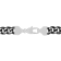 Stainless Steel Two-Tone Beveled Curb Link Chain Necklace