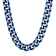 Stainless Steel Blue Ion Plated Curb Link Chain