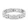 1CTW Diamond Stainless Steel Bracelet