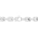Stainless Steel Brown Ion Plated Tag Chain Necklace