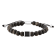 Stainless Steel Golden Obsidian Bead Bracelet