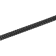 Black Stainless Steel Double Franco Link Bracelet