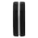 Tungsten Comfort™ Tungsten 8MM Black with White Ion Plated Grooved Band