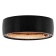 Black and Rose IP Tungsten & Black Sapphire Band