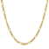 Stainless Steel Yellow Ion Plated Figaro Chain