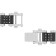 1/2CTW Diamond Two-Tone Stainless Steel Wavy Link Bracelet