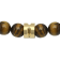 Tiger Eye Bead & Stainless Steel Bolo Bracelet