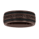 Tungsten Comfort™ Black Sapphire and Smoky Quartz Tungsten 9MM Brown Ion
Plated Band