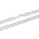 Stainless Steel Oval Mariner Chain Necklace and Bracelet Set.