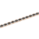 Stainless Steel Black & Rose Ion Plated Link Bracelet