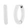 Stainless Steel Polished Simple Huggie Hoop Earrings