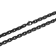 Black Stainless Steel 6.5MM Link Chain Necklace