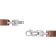 Stainless Steel Brown Ion Plated Tag Link Bracelet
