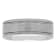 Tungsten Comfort™ 8MM Tungsten Satin Grooved Band