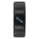 1/20CTW Blue Diamond Black Stainless Steel 8MM Beveled Edge Band