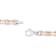 Stainless Steel Rose Ion Plated Oval Link Bracelet