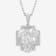 Stainless Steel Jesus Head Cross Pendant