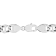 Stainless Steel Oval Mariner Chain Necklace and Bracelet Set.