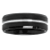 Tungsten Comfort™ Tungsten 8MM Black with White Ion Plated Grooved Band