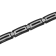 Stainless Steel Black Ion Plated Diamond Bracelet .20ctw