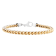 Gold-Tone Stainless Steel 5MM Franco Link Chain Necklace & Bracelet Set