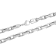Stainless Steel Rectangle Box Chain Link Necklace