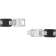 Stainless Steel Black & White Ion Plated Mariner Link Bracelet