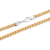 Stainless Steel Yellow Ion Plated Franco Link Bracelet