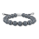 Hematite Bead & Stainless Steel Bolo Bracelet