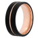 Tungsten Comfort™ Tungsten Black with Rose Ion Plated Groove Band