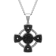Stainless Steel Two-Tone Round Pendant