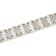 3/4CTW Diamond Stainless Steel Link Bracelet