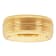 Tungsten Comfort™ Tungsten Yellow Ion Plated Grooved Band