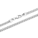 Stainless Steel 3mm Franco Link Chain Necklace