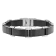 Stainless Steel Matte Black Link Bracelet