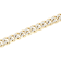 Two-Tone Stainless Steel Curb Link Bracelet