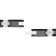 1/8CTW Diamond Two Tone Tungsten and Stainless Steel Link Bracelet