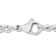 White Diamond Stainless Steel Cross With Chain .25ctw