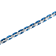 Stainless Steel Blue Ion Plated Link Bracelet