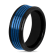 Tungsten Comfort™ Tungsten Black with Blue Ion Plated Band