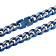 Stainless Steel Blue Ion Plated Curb Link Chain