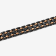 Stainless Steel Black and Brown Ion Plated Link Bracelet