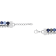 Stainless Steel Sodalite Bead Bracelet