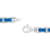 Stainless Steel Blue Ion Plated Link Bracelet