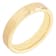 Gold-Tone Tungsten 6MM Beveled Edge Band