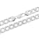 Stainless Steel 20 Inch Hexagon Link Chain Necklace