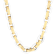 Two-Tone Stainless Steel 10MM Horseshoe Link Chain Necklace