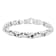 Stainless Steel Puffed Mariner Link Bracelet
